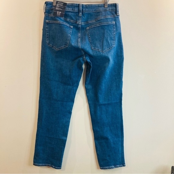 GAP Sz 12 x 31 Classic Straight Fit Denim Jeans. NEW WITH TAG - Picture 8 of 13